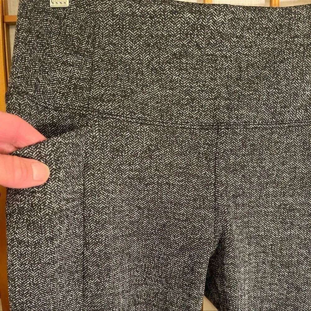 Athleta Herringbone Mercer Tights Leggings Gray S - Picture 4 of 9